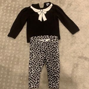 Janie and Jack Sweater and Leggings (6-12 months)